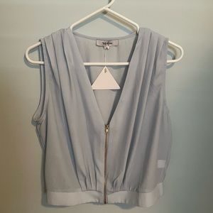 Pretty Cropped Summer Blouse (M)